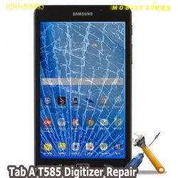 Samsung Galaxy Tab A 2016 SM-T585 Digitizer/Broken Glass Replacement Repair